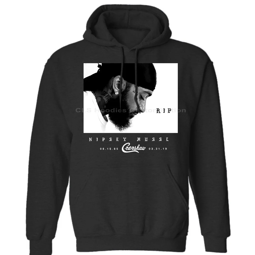 Nipsey Hussle Crenshaw 1985 черные мужские и женские зимние толстовки с капюшоном