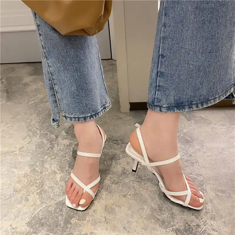 womens kitten heel sandals