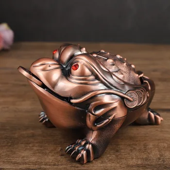 

Lighters & Smoking Accessories Ashtrays, Creative personality jintoad ashtray