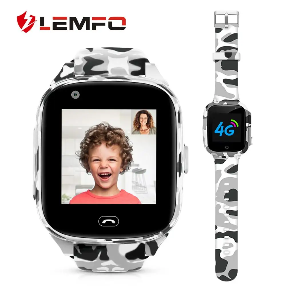 

LEMFO 4G Kids Smart Watch Global Version SIM Phone Call Kids Watches GPS Waterproof Children Watch with Camera Android IOS