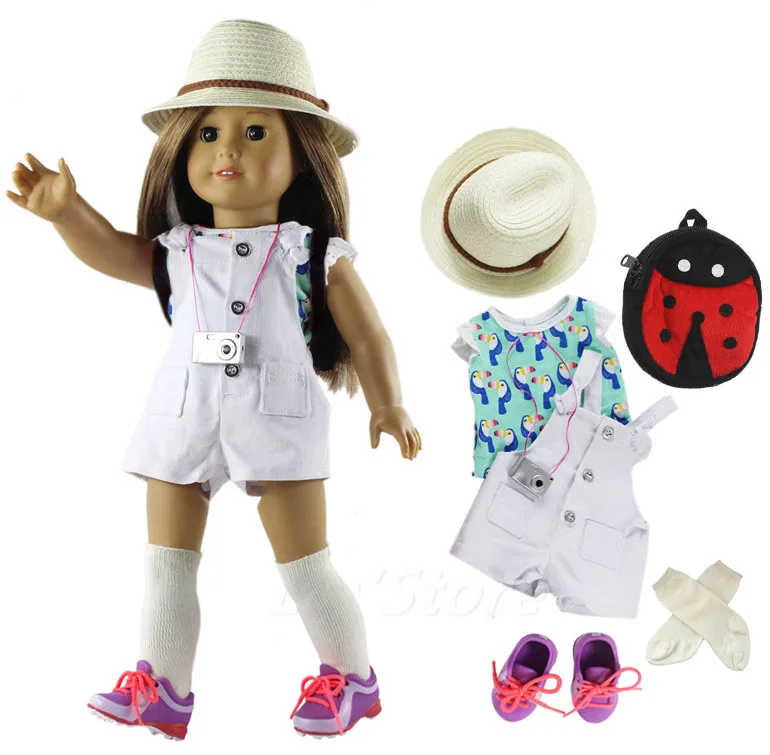1 комплект Одежда для кукол наряд Одежда для 18 дюймов американская кукла много стилей на выбор A13