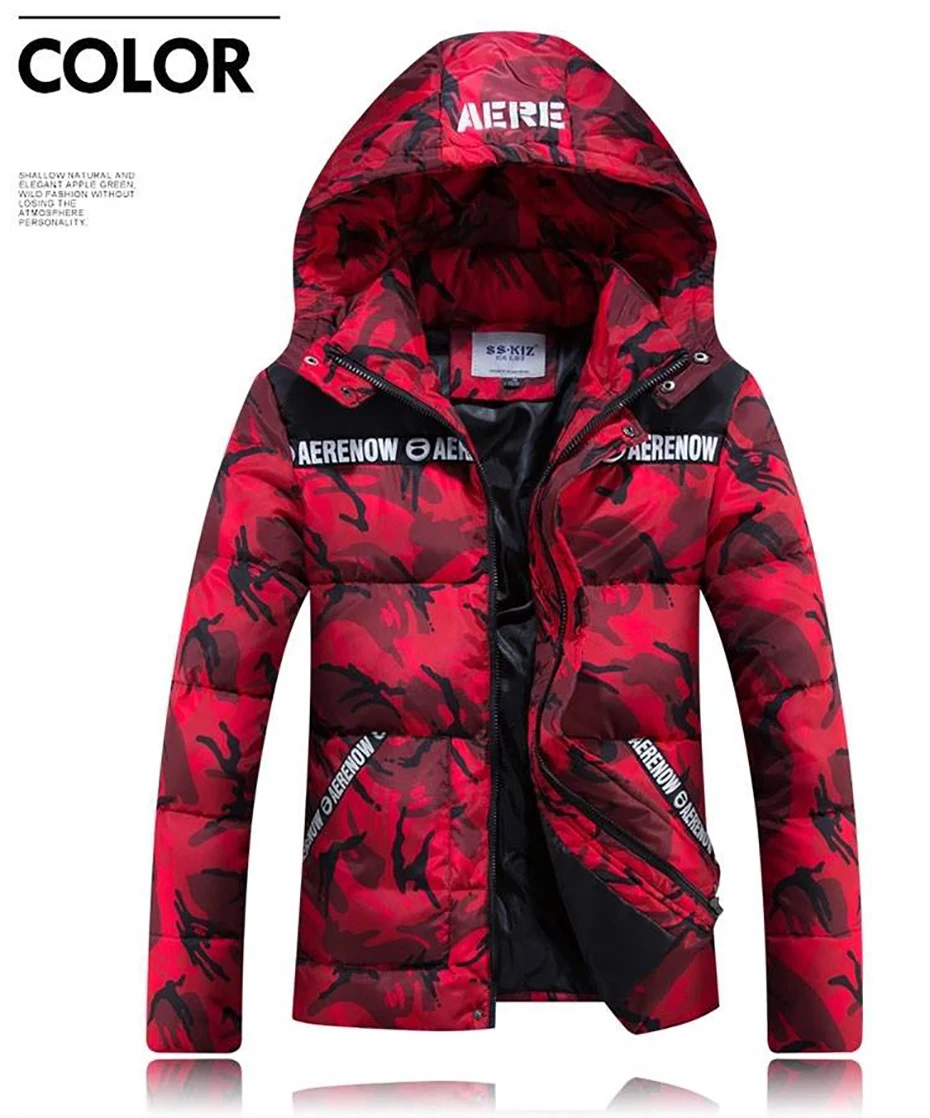 8XL Fashion Winter Jacket Men Thick Warm Parka Men Hooded Outwear Camouflage Military Long Coat Velvet Trench Casual Tops