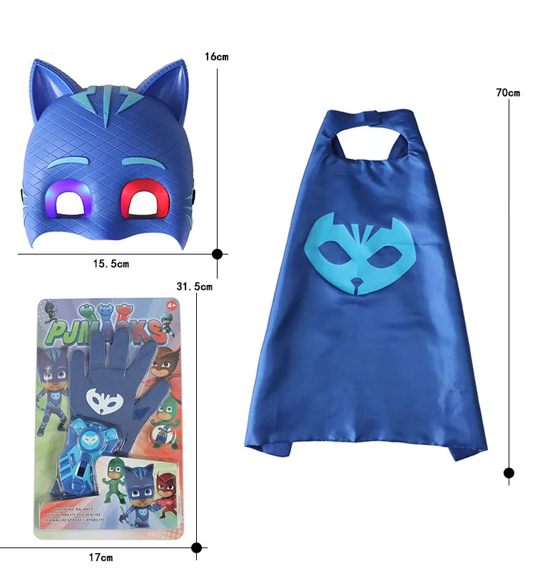 

Pj Mask Figure Party Cosplay Outdoor Sports Indoor Party Supplies Masks Birthday Present Gift