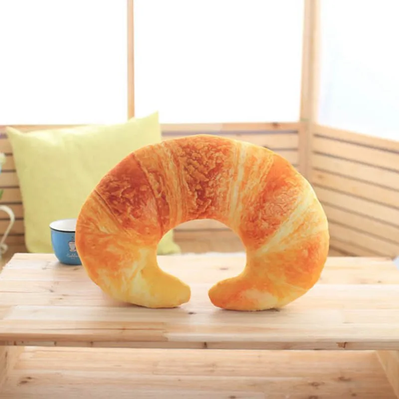 

Hot Selling Croissants Pillow Creative Cartoon Plush Toy Doll-Processing Recruit