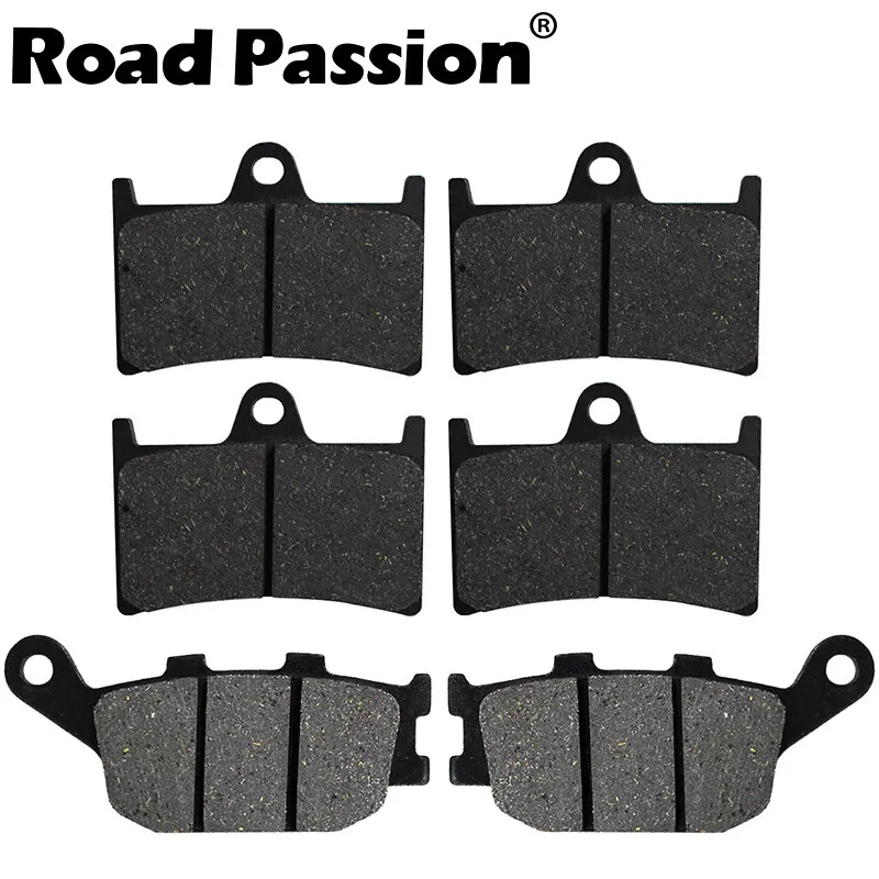 Front and Rear Мотоциклетные передние и задние тормозные колодки для YAMAHA YZF600 YZF 600 R6 2003 2004 YZF R6 YZFR6 2005-2013 FZ1 2006-2009 - Цвет: Front and Rear