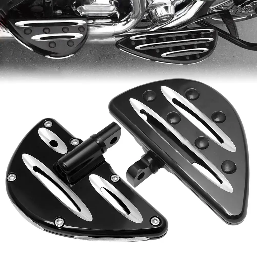 Мотоцикл мужское крепление подножки кафе гонщик подножки подходят для Harley Touring FLH Road King Dyna Sportster XL 1200 883