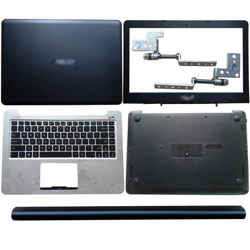 Новая задняя крышка ЖК-дисплея для ноутбука ASUS K401 A401L K401L K401U K401LB V405L/передняя