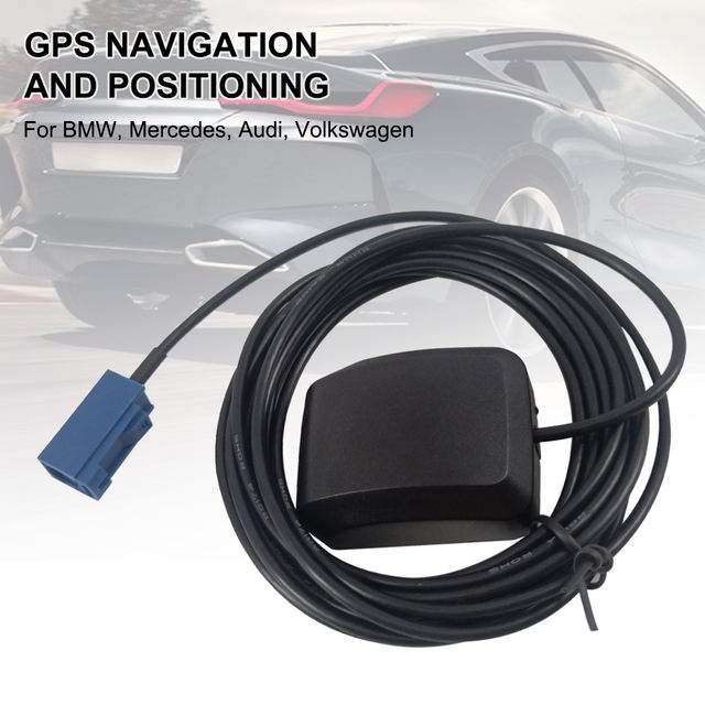 GPS Antenna Receiver For Fakra MFD2 RNS2 RNS 510 MFD3 RNSE for VW Golf