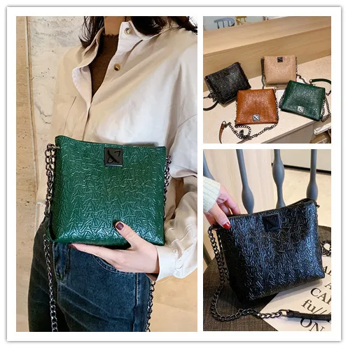 

New Small Crossbody Bags for Women 2020 PU Leather chain Shoulder Messenger Bag for Girl Handbag Bolsas Ladies Phone Purse