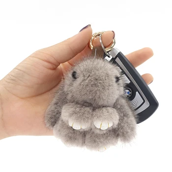 

Fur pendant rabbit