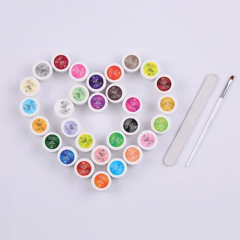 

36 Colors Fashion Phototherapy Glue Nail UV/Led Lamp Gel Nail Polish Set Tool Kit For nail Art 5ml Nail polish Tools For women