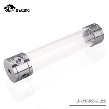 

Bykski Water Tank 50MM Diameter PC Watercooler Computer Block Reservoir Cylindrical Tank 260MM Stock,B-CT50-AL