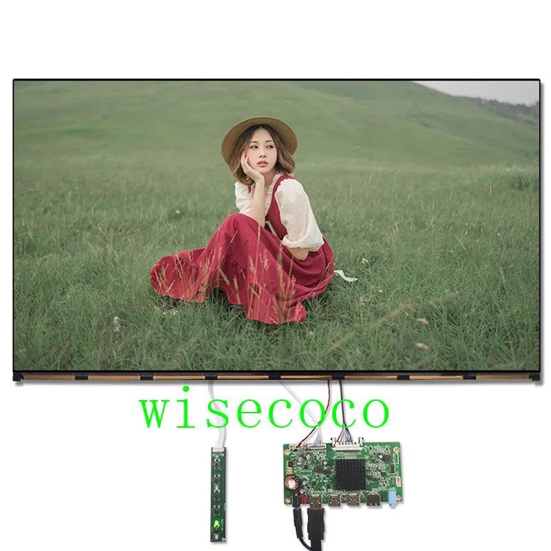 full set 27 дюймов 4k ЖК-экран MV270QUM-N20 дисплей панель монитор lcd 3840x2160 наушники DP HDMI интерфейс контроллер драйвер платы gamin - Цвет: full set