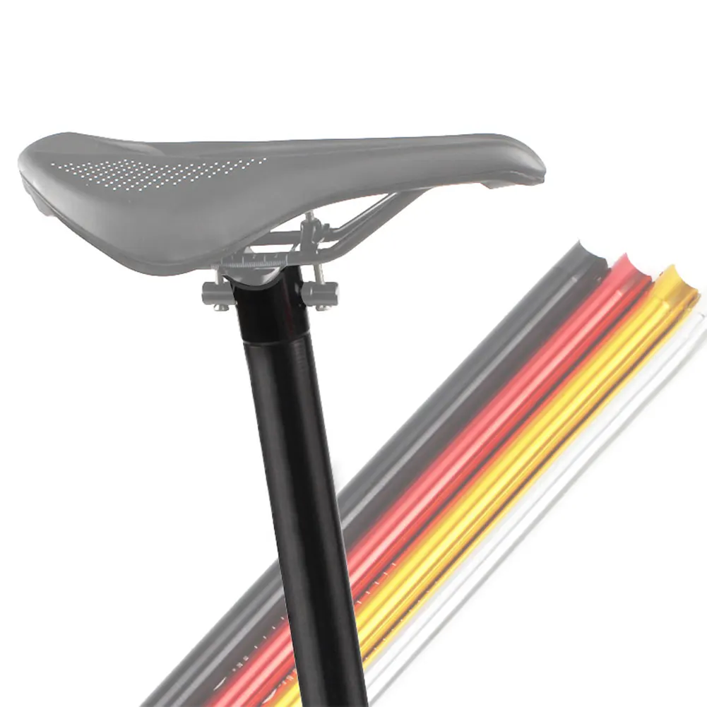 

Folding Bike Seatpost Mountain Bike Super Light Seat Tube Aluminum Alloy Bicycle Seat Tube Bike Carbon Seatpost tija telescopica