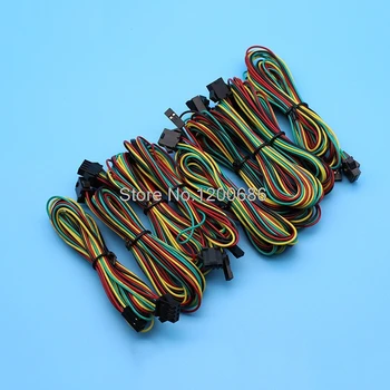 

1M Meters 100CM 20AWG SM 2.54mm 4P male dupont 2.54 Connector customization wire harness