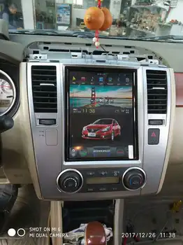 

10.4" tesla style vertical screen android 9.0 Six core Car GPS radio Navigation for Nissan Tiida Latio Versa Dodge Trazo