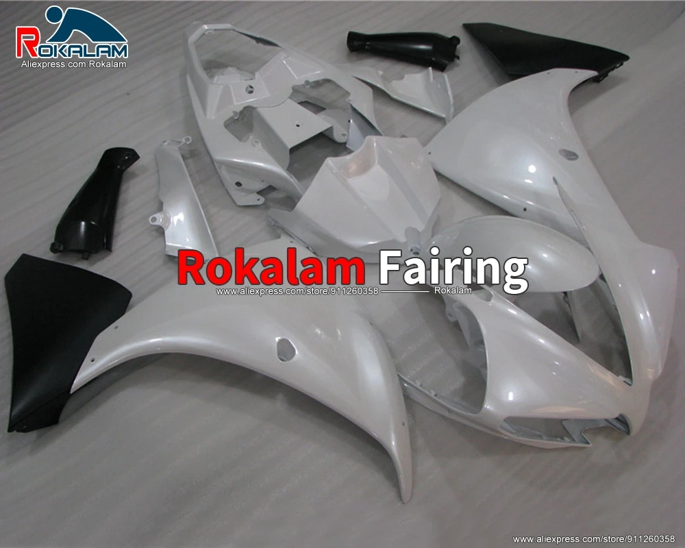 

Bodywork For Yamaha YZF1000 R1 2012 2013 2014 YZFR1 12 14 Black White Motorcycle Fairing Body Kit (Injection Molding)