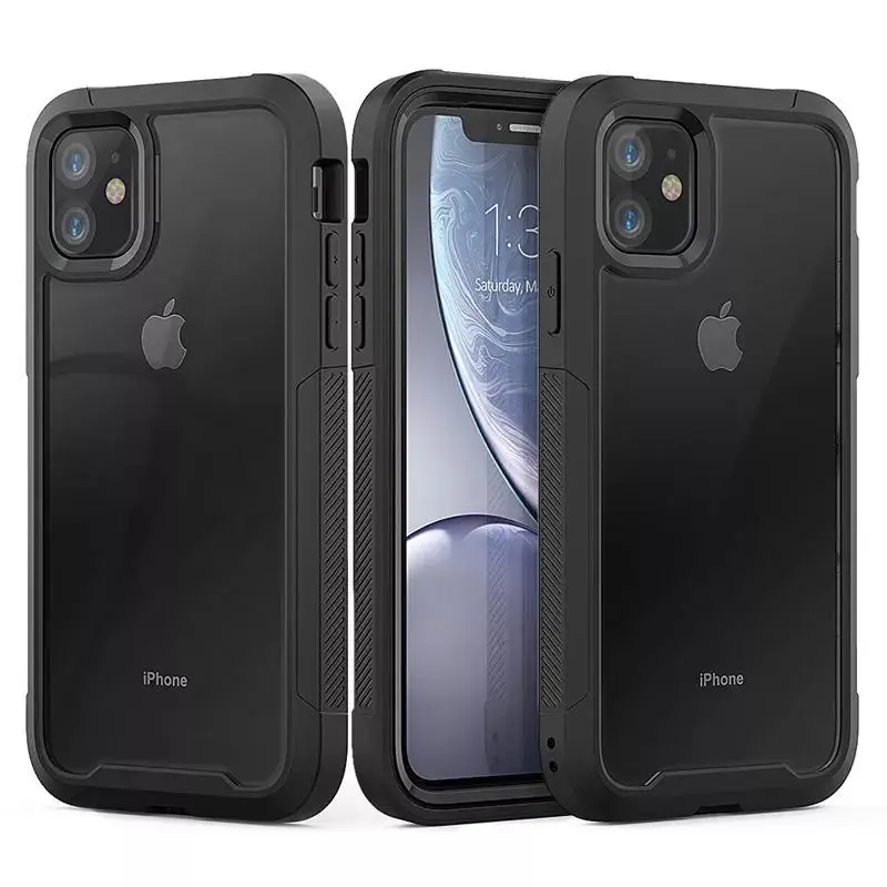 360 полноразмерная защита экрана прозрачный чехол для iPhone13 12 Pro Max Mini 11 Xs X Xr 6 6S 7 8 Plus