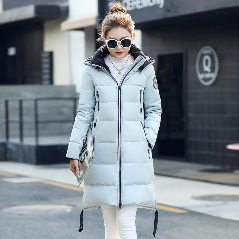 

2019 New Style Autumn & Winter Korean-style Mid-length Loose Cotton Overcoat down Jacket Cotton-padded Clothes