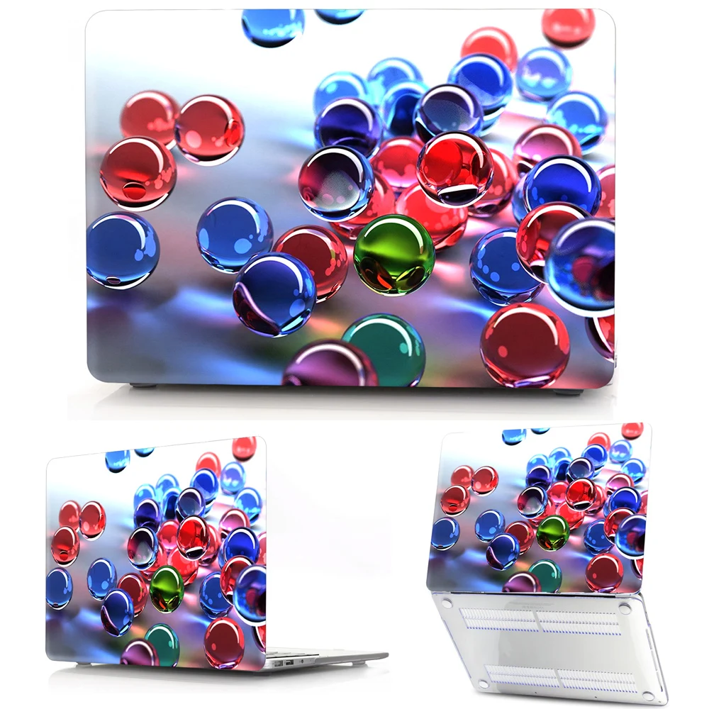 New PVC Hard Replace Shell Laptop Case Cover for Macbook M1 Chip Air Pro 13.3 A2337 A2338 For Mac M1 Chip Computer Accessories