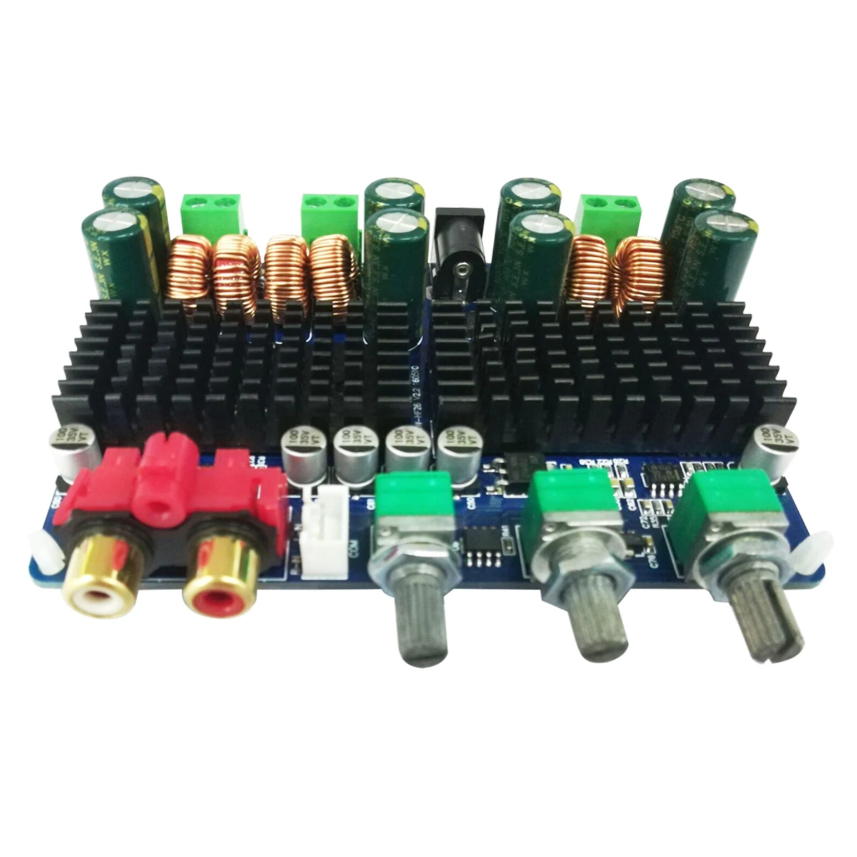 TPA3116 цифровой сабвуфер усилитель мощности 12~ 26 в DC bluetooth 2,1 канальный усилитель платы 2x50 Вт+ 100 Вт