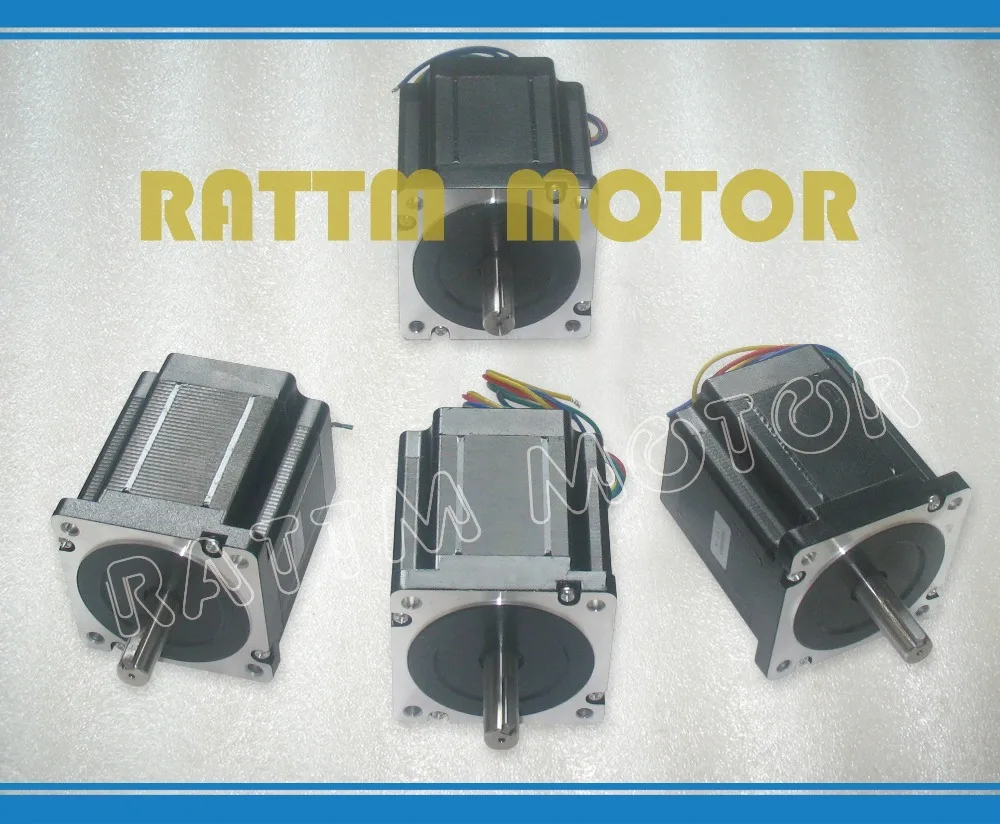4PCS NEMA34 878 Oz-in CNC stepper motor stepping m...