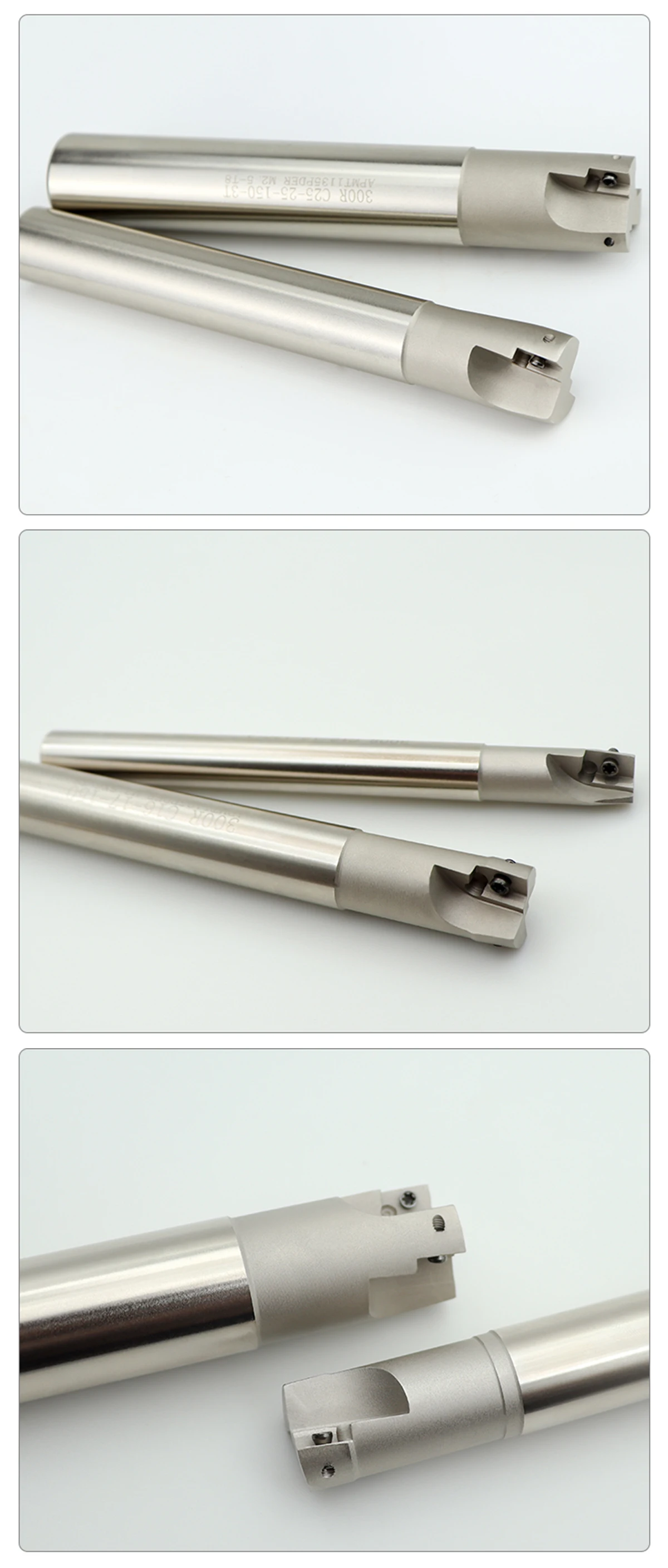 Фрезерный резец APMT1135 BAP 300R, твердосплавный держатель для ...