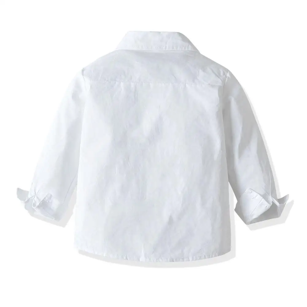 New Fashion Baby Suits Childrens Clothing Sets Kids Baby Boys Business Suit Party Wedding Shirt+ Pants Set For Boys 1-6 Age