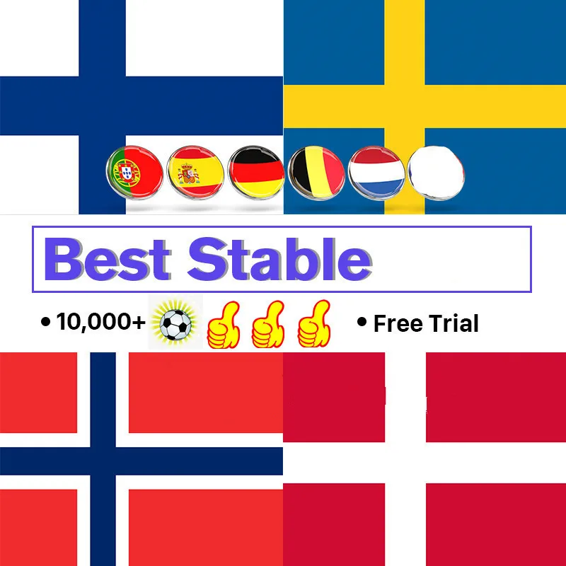 

IP Sweden Android tv box Denmark Finland Norway Germany IP Nordic Swedish C more for Smart TV Android M3u IOS No APP Included