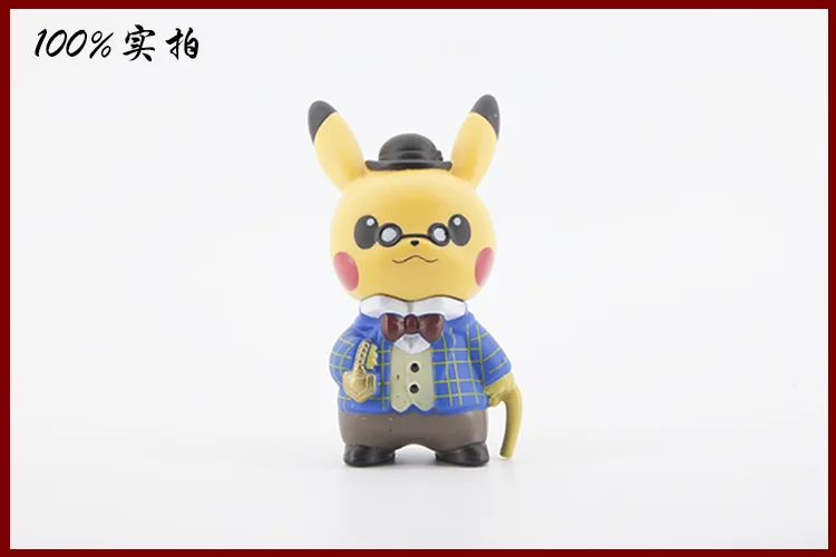 TAKARA TOMY Покемон 7 шт./компл. Косплэй вишня в цвету Пикачу аниме фигурки героев модель игрушки для детей