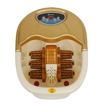 

Footbath Heating Foot Massage Barrel Point Stimulate Health Care Tool Foot Spa Detox Machine With Roller Relief Fatigue Tub