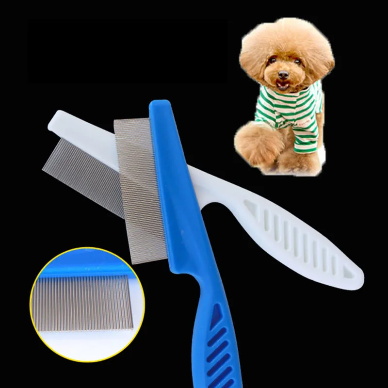 18cm Long Pet Dog Cat Flea Comb for Pet Hair Grooming Comb Stainless