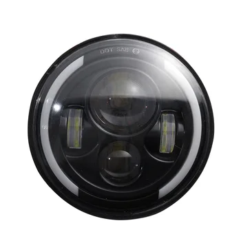 

Replacement for Jeep Wrangler JK TJ LJ CJ H4/H13 7 inch Round LED Headlight High Low Beam Waterproof Head Light