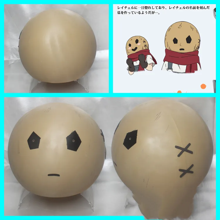 

Anime Angels of Death Eddie Headwear Cosplay Replica Prop Decoration Restore Character Accessories Halloween Christmas Party