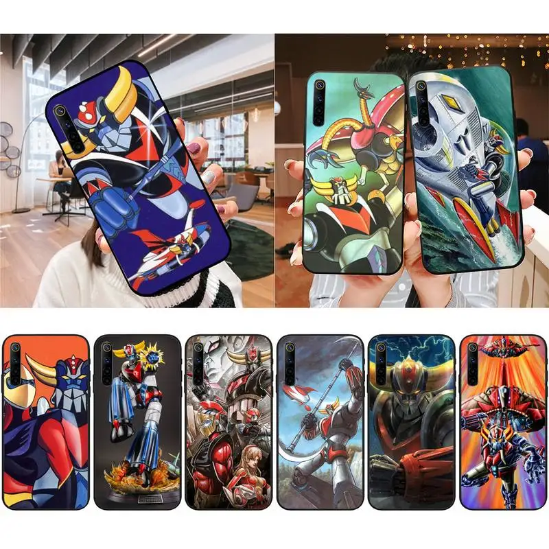 XSPING UFO Robot Grendizer soft Printing Drawing Phone Case For Oppo Reno2 3 A77 92020 F11 Realme 2 5 6 Pro XT | Мобильные телефоны