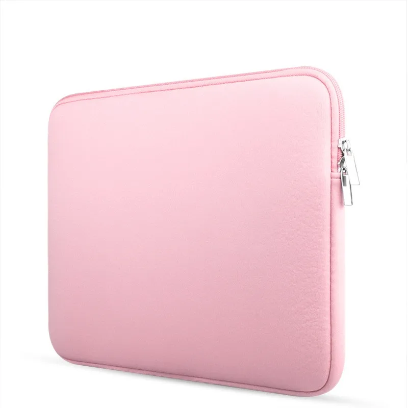 Для ноутбука, неопрен Чехол для женщин и мужчин рукав компьютерный карман 1" 12" 1" 15" 15," для Macbook Pro Air retina Carry 14 дюймов - Цвет: pink