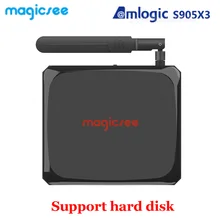 Magicsee N5 Plus Android 9,0 Amlogic S905x3 Smart Tv Box 4 Гб ОЗУ 64 Гб ПЗУ 2,4 ГБ+ 5 Гб Wifi BT4.1 телеприставка 8K медиаплеер N5 MAX