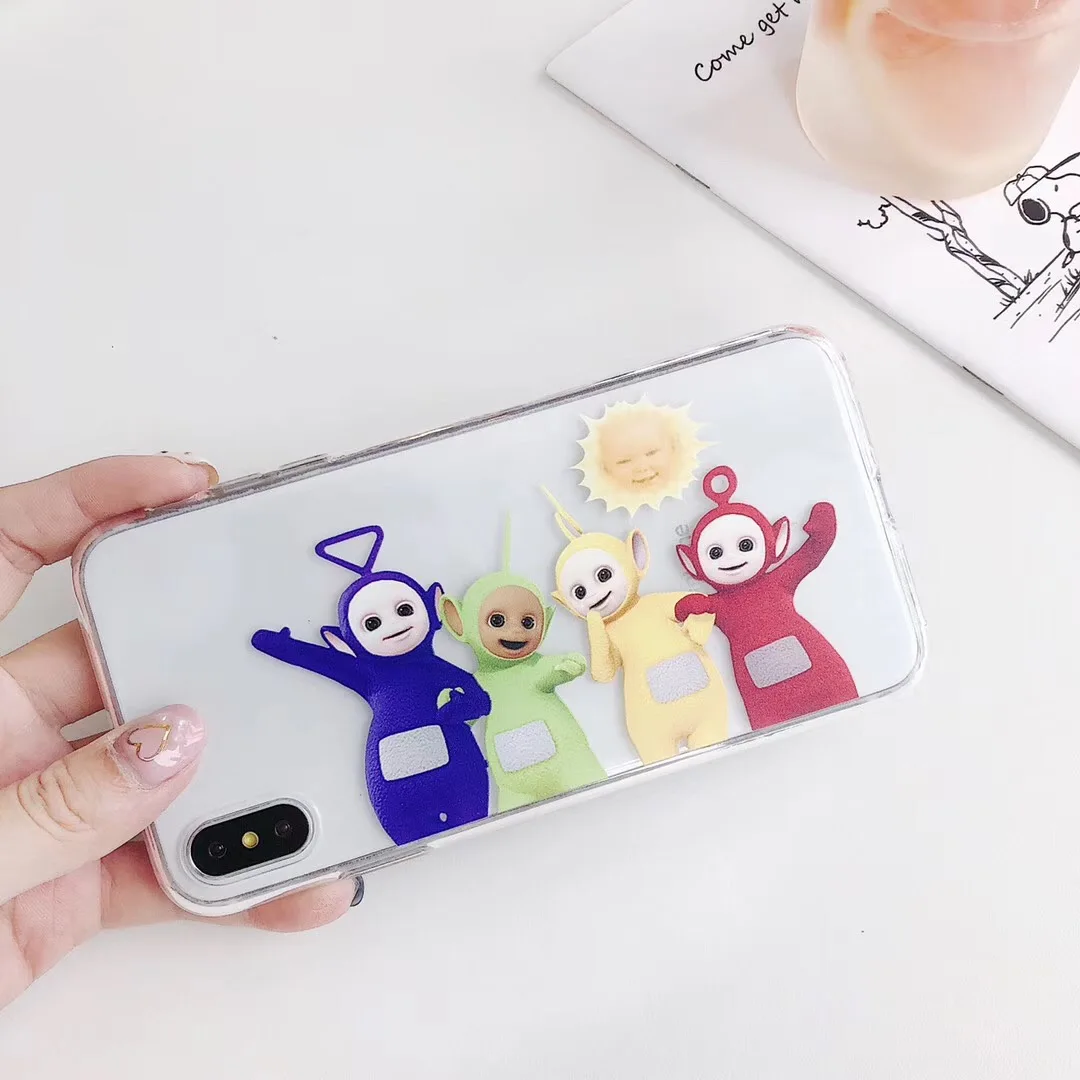 Чехол для телефона Teletubbies British baby cartoon Candy tpu для Apple iPhone 11 PRO Max X XS XSMax 7 8 6 S Plus XR мягкий чехол из ТПУ