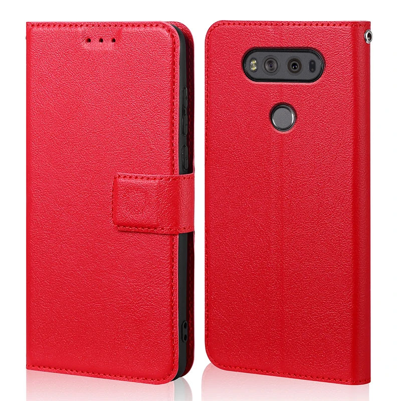 Silicone Flip Case for LG V20 F800 H990ds Luxury Wallet PU Leather