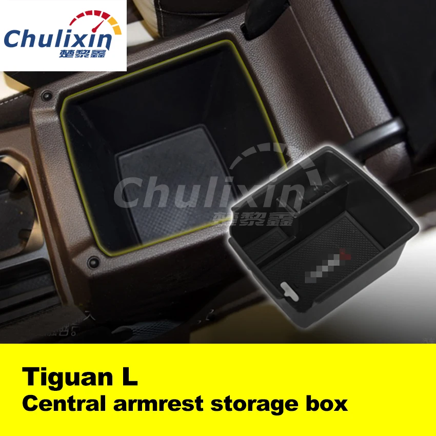 ABS Armrest Center Storage Box Container Glove Organizer Case Car