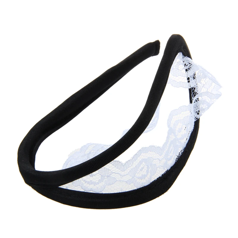 Сексуальные женщины C-string стринги кружева трусики-белый и черный