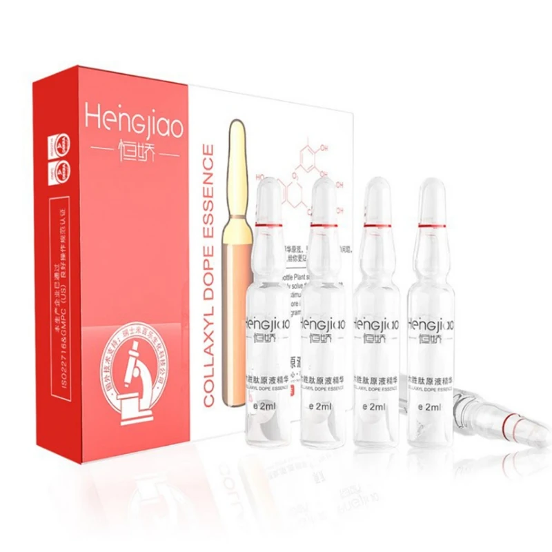 

Six-Peptide Ampoule Face Serum Tighten Skin Shrinking Pores Moisturizing Anti-wrinkle Anti-aging Face Essence Essential Liquid