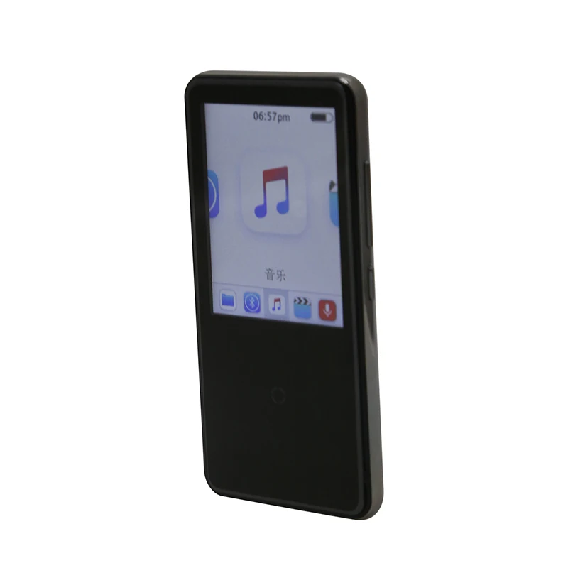 FFYY-Bluetooth4.1 MP3-плеер с динамиком 2,4 дюймов экран без потерь Звук Видео плеер Поддержка FM, запись, TXT, видео, кино, будильник