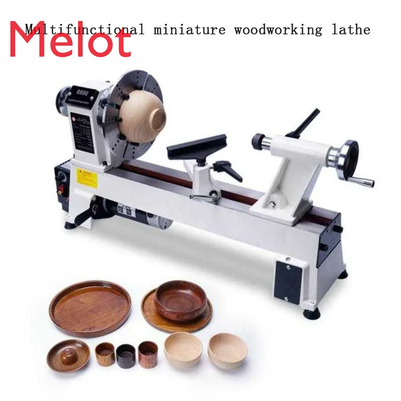 

Wood bead processing equipment small rotary grinding lathe variable speed chuck Mini wood lathe