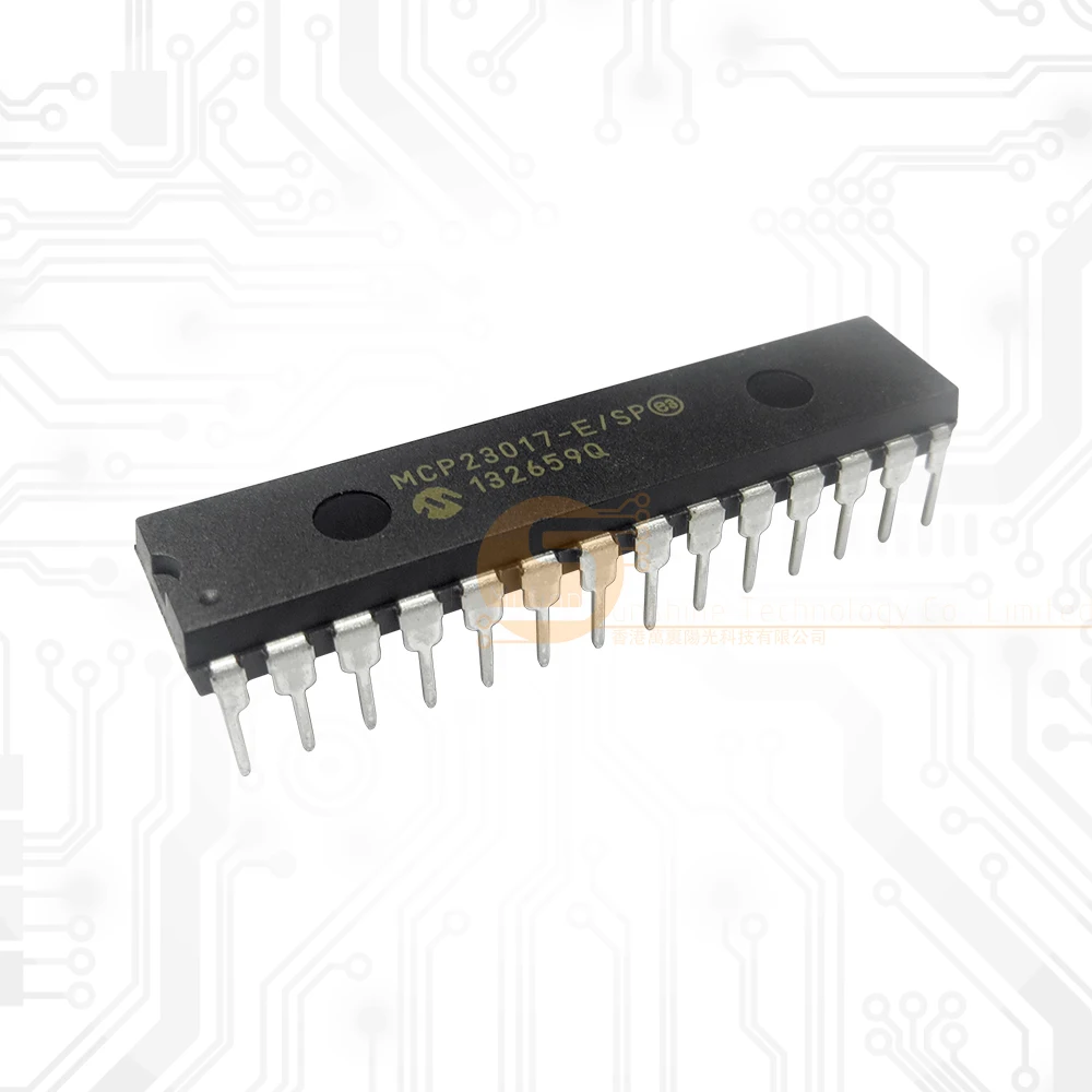 10pcs/lot Original Mcp23017-e/sp Dip-28 Mcp23017-e Mcp23017 16-bit I/o ...