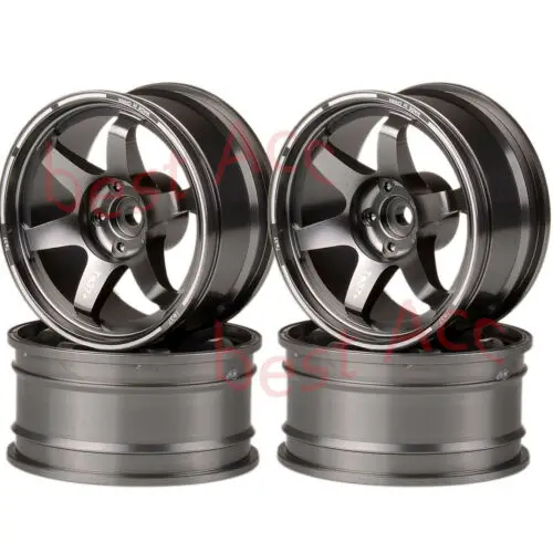 Traxxas HPI HSP 4P алюминий 9 мм офсетный обод колеса 1072 для RC 1/10 On-Road Drift - Цвет: 1072T