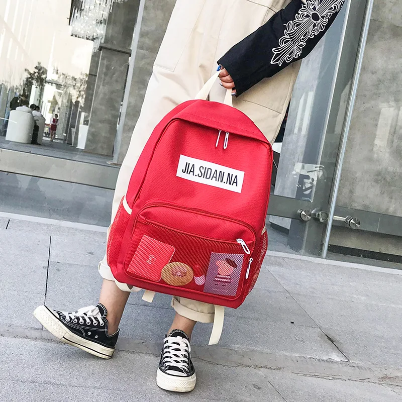 

2019 new JIULIN high-quality college wind small fresh Japanese and Korean Harajuku student backpack lady bag