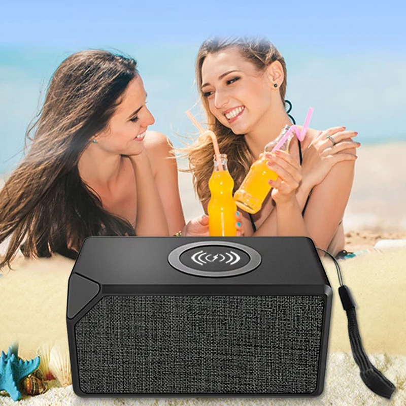 B81 Wireless Charging Bluetooth Speaker High Quality Subwoofer Portable Phone Bluetooth Speaker B81 Wireless Charging Bluetooth Speaker High Quality Subwoofer Portable Phone Bluetooth Speaker