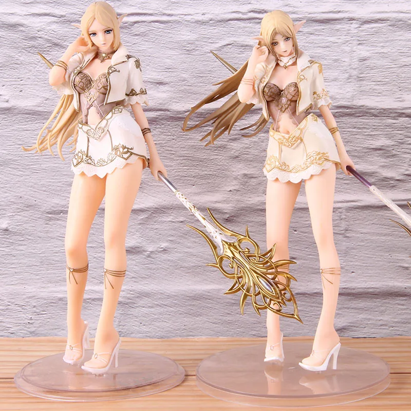 Lineage2 эльф Lineage 2 фигурка ПВХ Горячая игра фигурка Lineage II Коллекционная модель игрушки для девочек куклы подарок