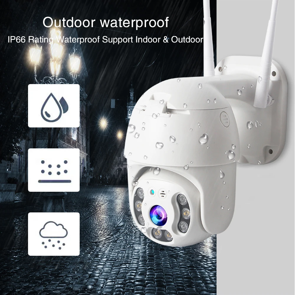  Wirless Speed Dome IP Camera wifi outdoor 1080P Two way audio home security camera network video su - 32966557321